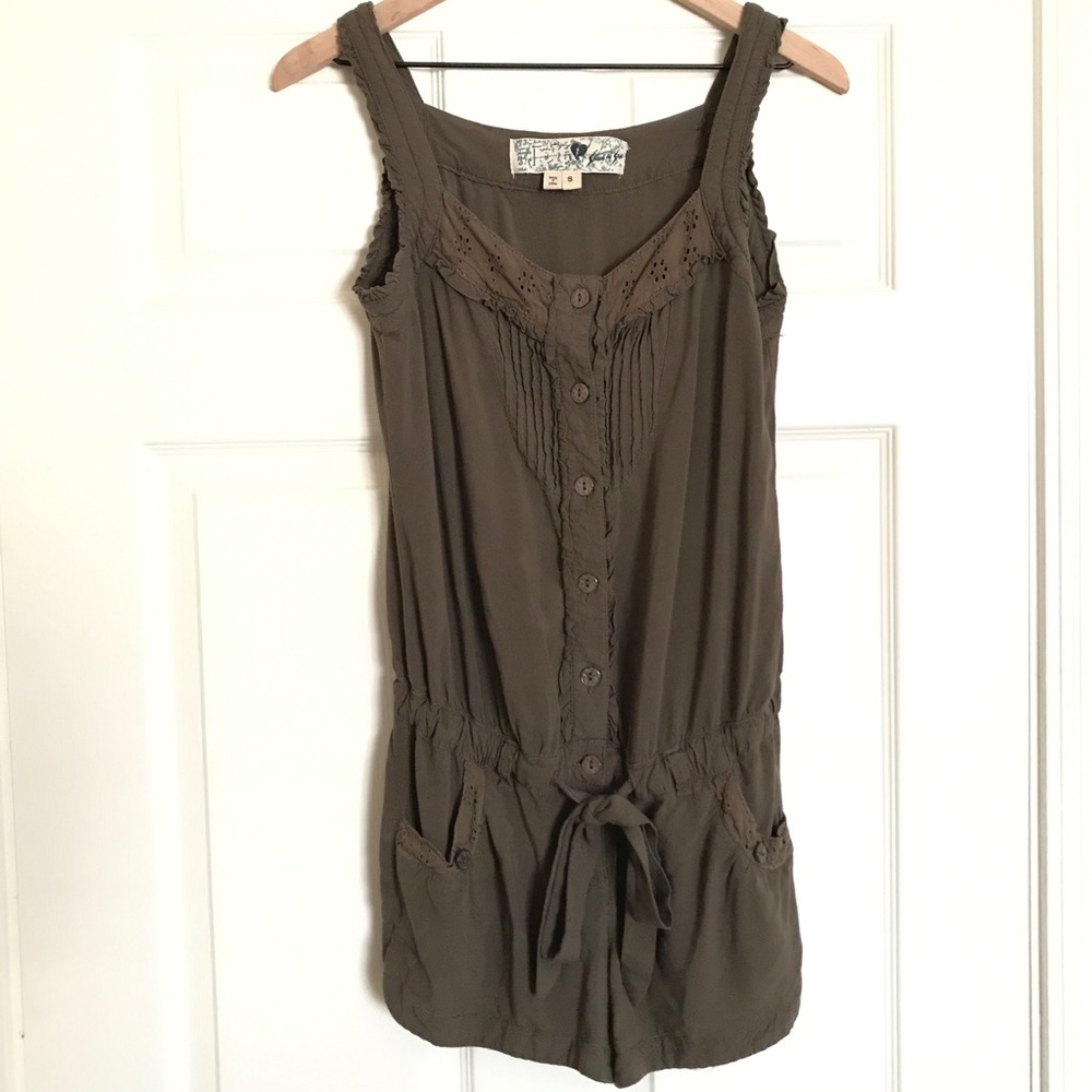 JOLT Sleeveless Romper Shorts